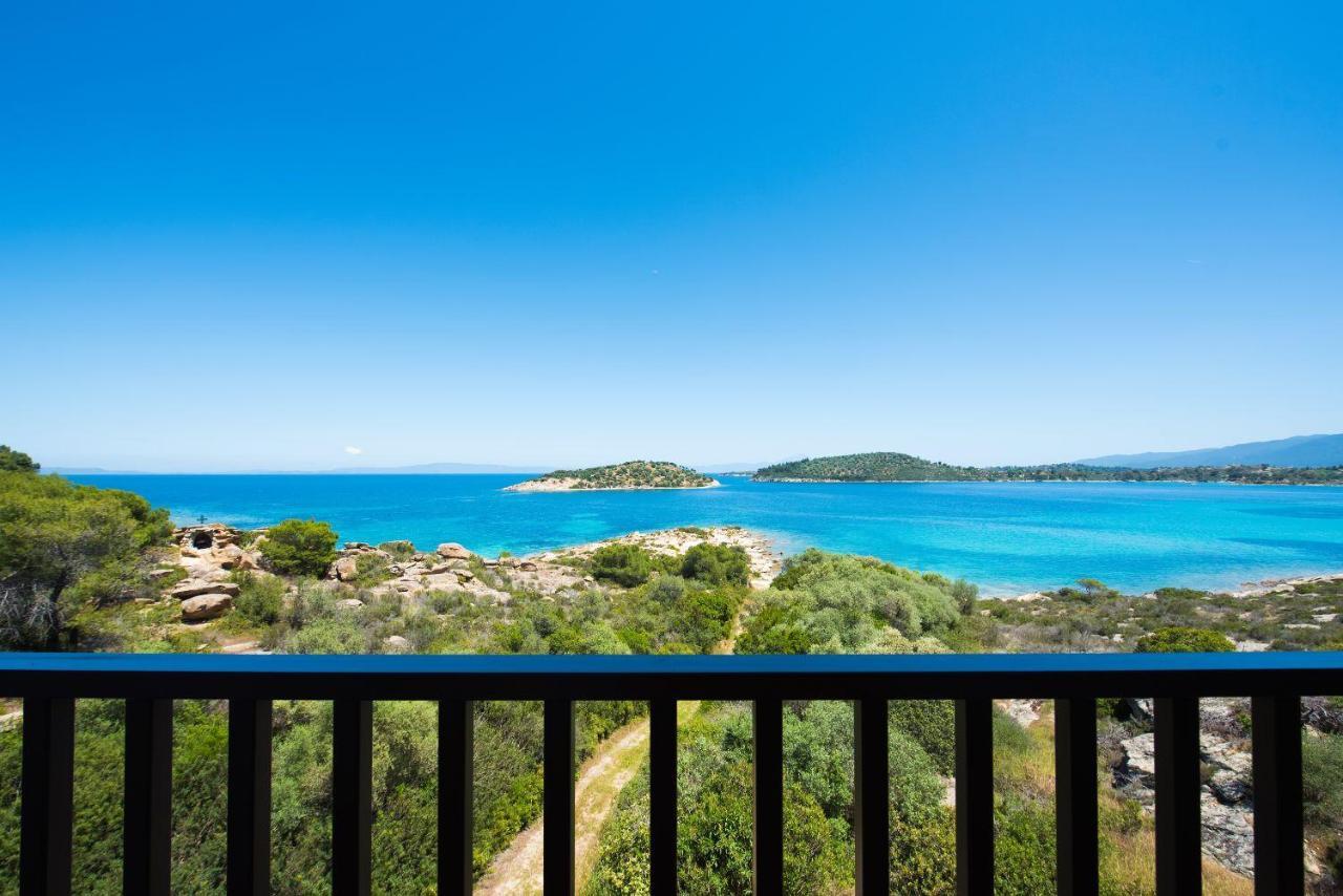 Nereus & Oceanus Beachfront Apartments, Lagonisi Beach #Feelslikehome Ormos Panagias Exteriér fotografie
