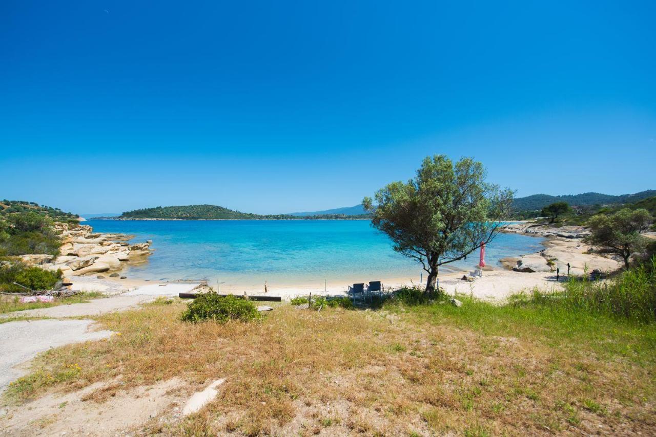Nereus & Oceanus Beachfront Apartments, Lagonisi Beach #Feelslikehome Ormos Panagias Exteriér fotografie