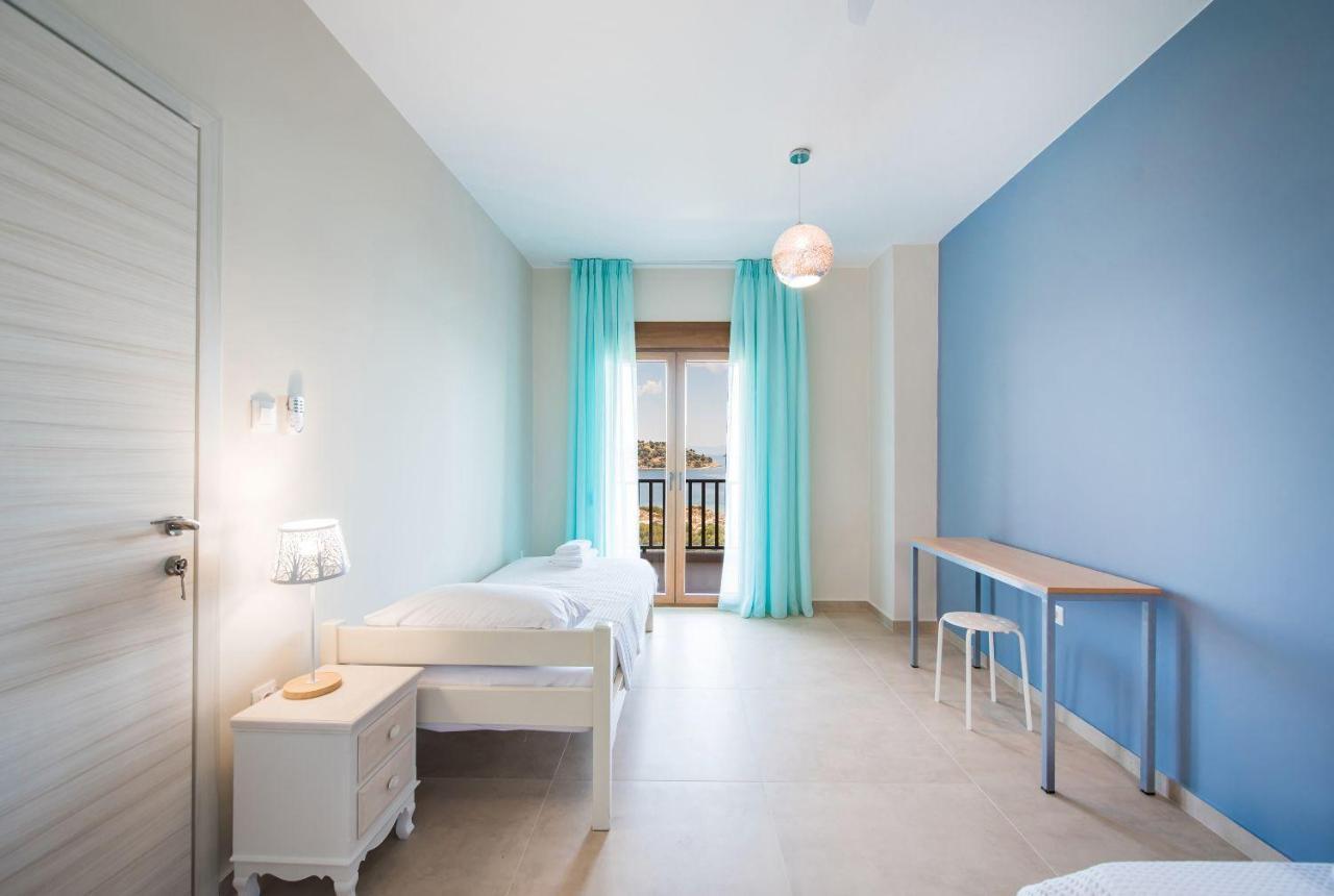 Nereus & Oceanus Beachfront Apartments, Lagonisi Beach #Feelslikehome Ormos Panagias Exteriér fotografie