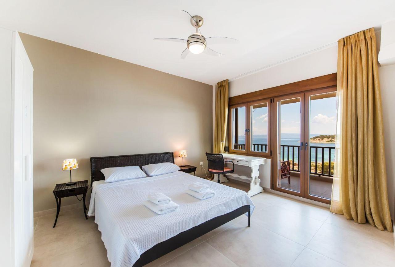 Nereus & Oceanus Beachfront Apartments, Lagonisi Beach #Feelslikehome Ormos Panagias Exteriér fotografie