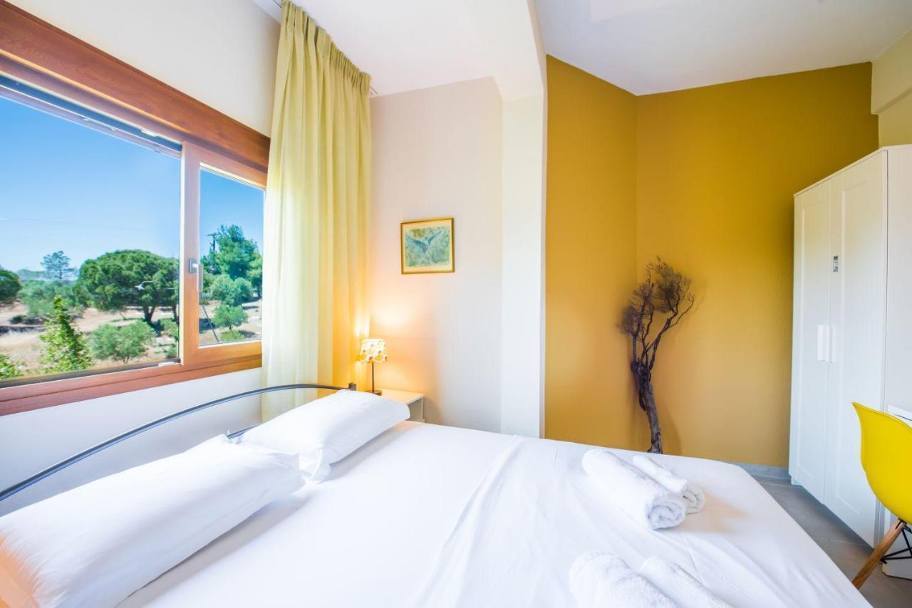 Nereus & Oceanus Beachfront Apartments, Lagonisi Beach #Feelslikehome Ormos Panagias Exteriér fotografie