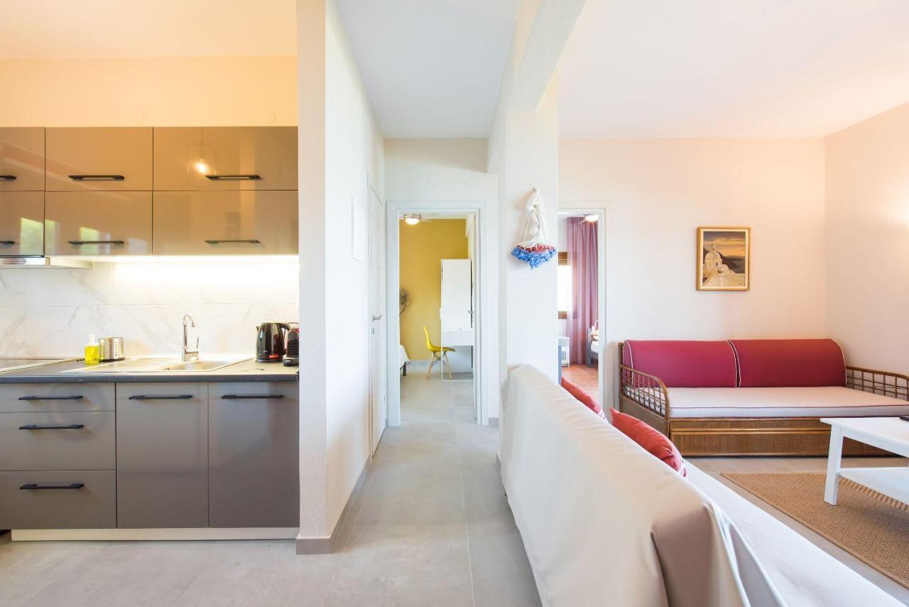Nereus & Oceanus Beachfront Apartments, Lagonisi Beach #Feelslikehome Ormos Panagias Exteriér fotografie